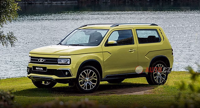 Независимые дизайнеры из Чехии представили обновлённый внешний вид Lada Niva