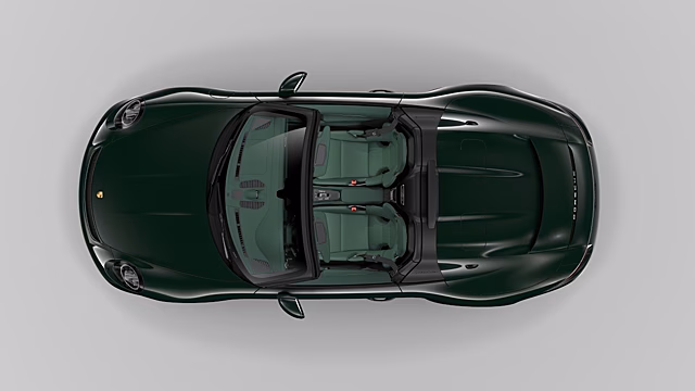 Porsche показала уникальный зелёный 911 Speedster, вдохновлённый Вольфгангом Порше
