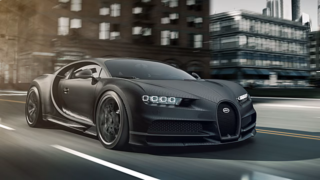 Bugatti презентовала «чёрную» спецверсию гиперкара Chiron
