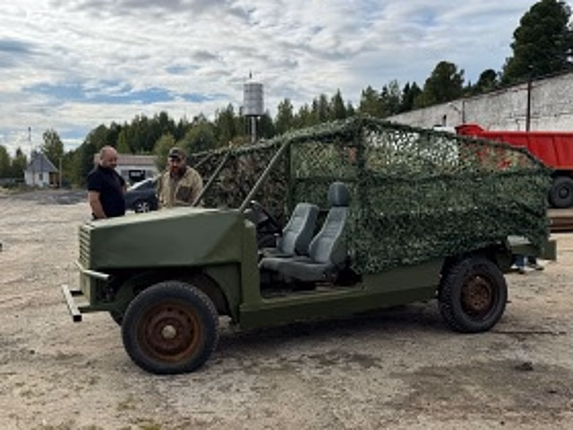 Транспорт, созданный в Ханты-Мансийске, доставят на передовую