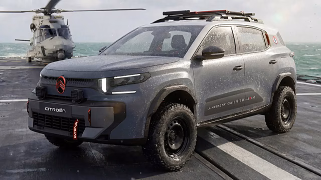 Citroen показал концепт C3 Aircross к 400-летию ВМФ Франции