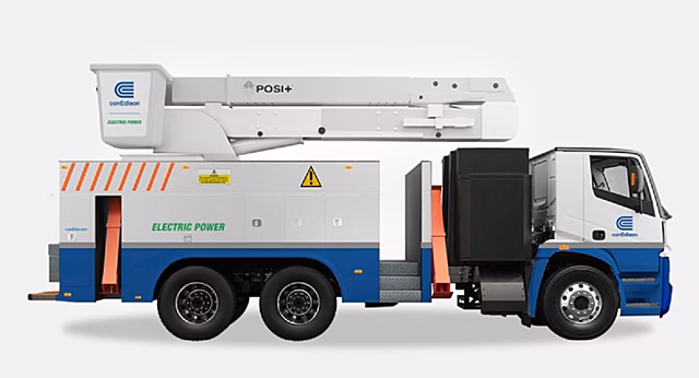 Con Edison разрабатывает первую в мире автовышку на электричестве