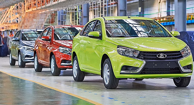 Названы страны, где покупают российские авто