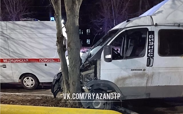 Молодой человек и два подростка пострадали в аварии с «ГАЗелью» в Рязани