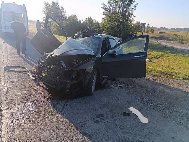 Молодой водитель Honda погиб после выезда на встречку под Новосибирском