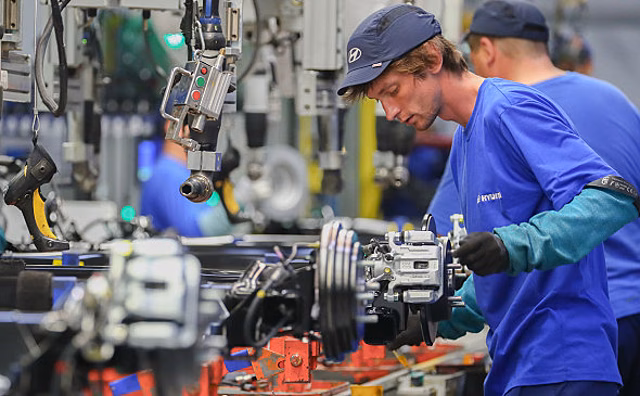 Началась консервация завода Hyundai в Санкт-Петербурге