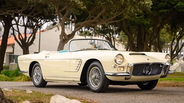 Начались аукционные торги за единственный Maserati 350 GT Frua