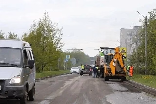 Ремонт дорог начался в Дзержинске