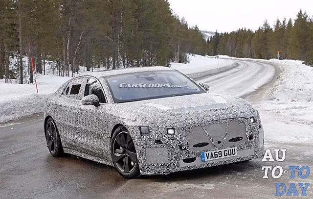 Электрический Jaguar XJ заметили на испытаниях
