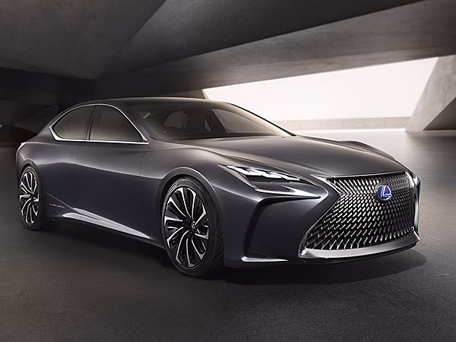 Lexus показал предвестника седана LS