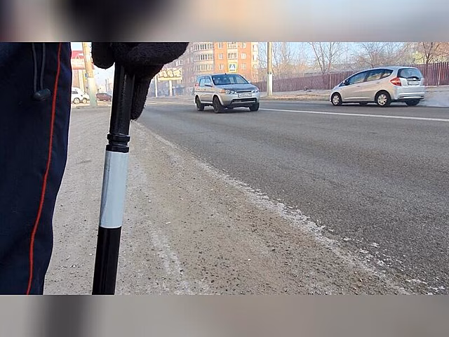 Две машины столкнулись в Чите - есть пострадавший