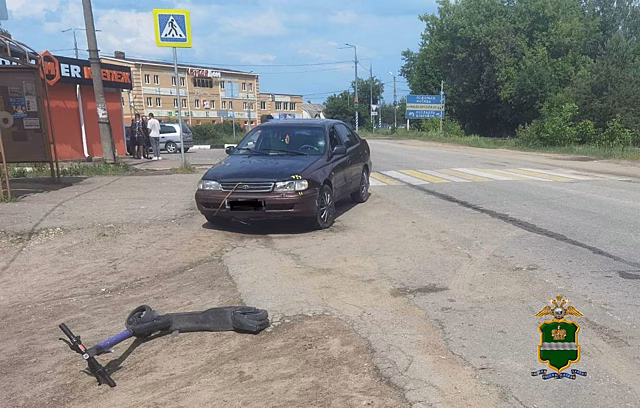 16-летний электросамокатчик попал под колеса машины