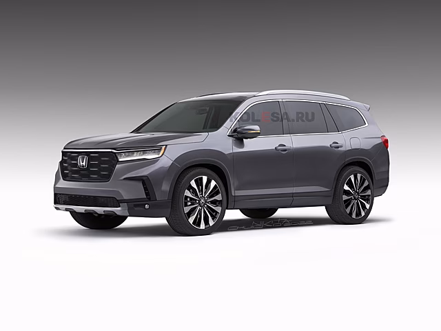 Honda Pilot следующего поколения: новые изображения