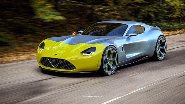 Дизайнер Lamborghini представил рендеринг идеального Alfa Romeo