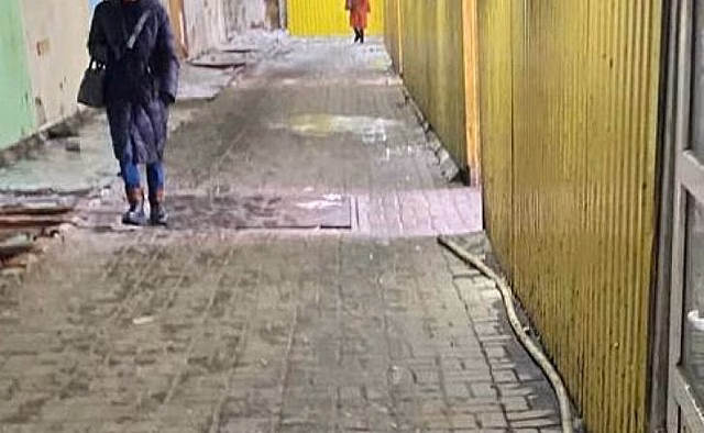 В Курске из подземного перехода на Народной полностью откачали воду
