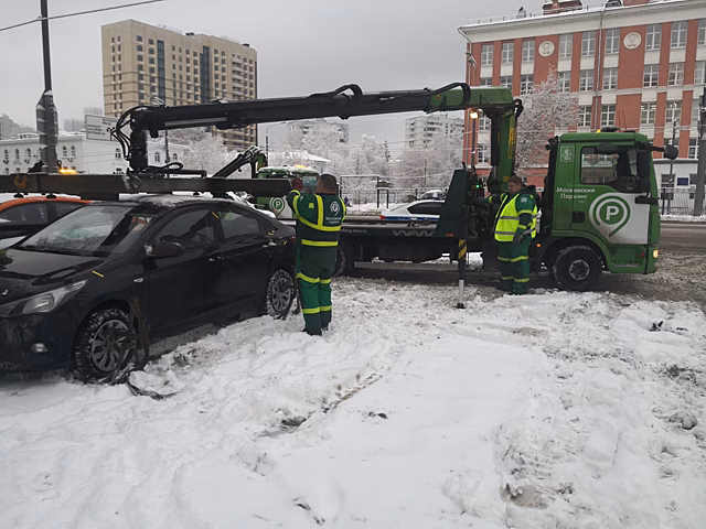 Эвакуация транспортного средства.