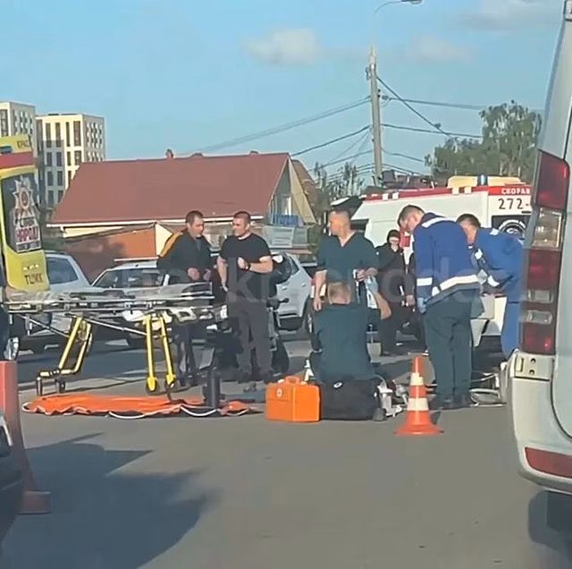Гибель пешехода и кома у мотоциклиста после ДТП в Краснодаре