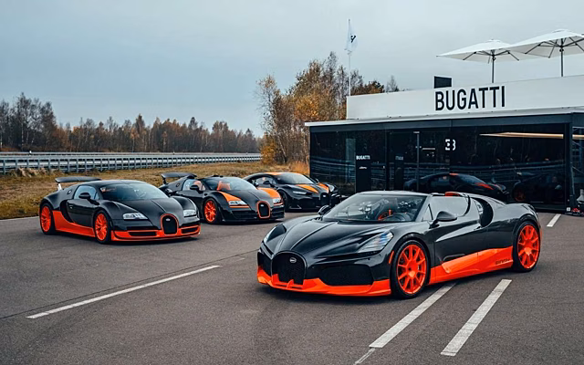 В России появилась возможность купить Bugatti по цене китайского кроссовера
