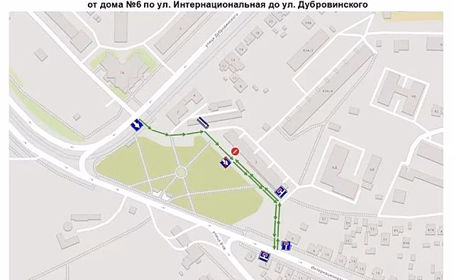 В Курске на месяц изменят организацию движения на двух дорогах