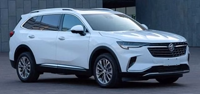 Обнародовано фото трехрядного Buick Envision GX