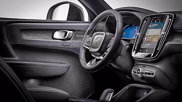 Рассекречен интерьер первого электрокара Volvo