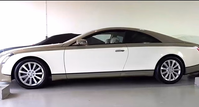 Обнародовано видео с Mercedes-Maybach Муаммара Каддафи