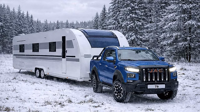Самый популярный в России пикап JAC T9 получил новый функции