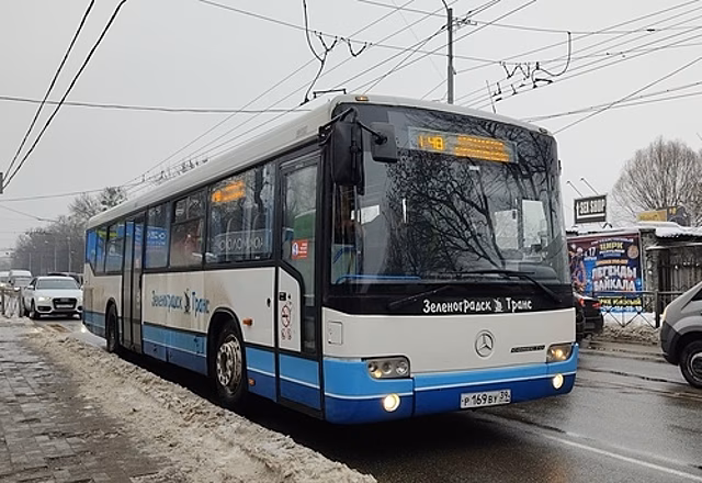 В Багратионовском районе пассажирский автобус вылетел в кювет