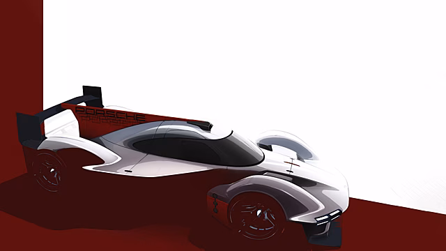  		 			Porsche дразнит прототип LMDh для чемпионатов WEC и IMSA 		 	