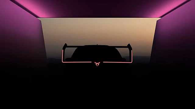 Cupra опубликовала тизер концепта электрокара с высокой производительностью