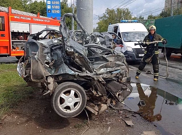 21-летняя нижегородка погибла в аварии около ТЦ «Крым»