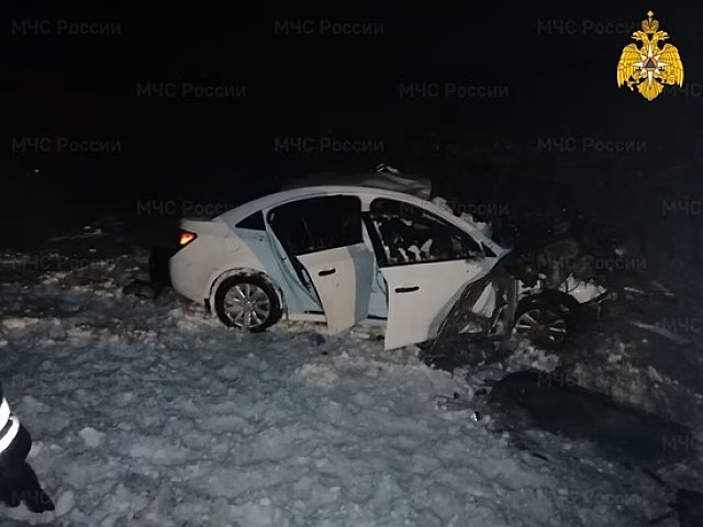 Под Калугой в лобовом столкновении автомобилей погибли два человека