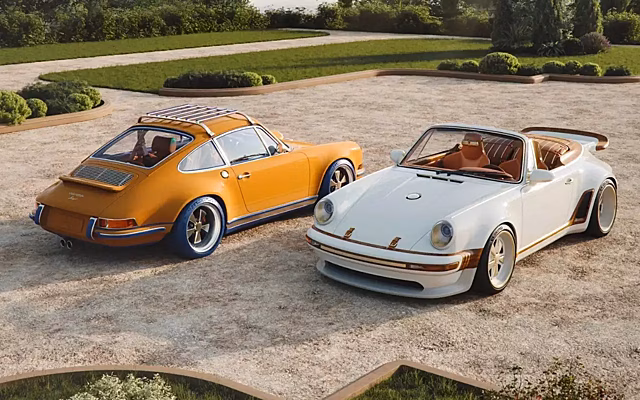 Porsche от-кутюр: Louis Vuitton построил два уникальных автомобиля