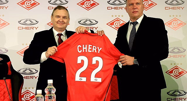 Chery стал новым спонсором «Спартака»