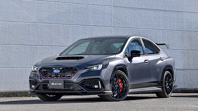 Subaru показала новый «заряженный» седан STI S210