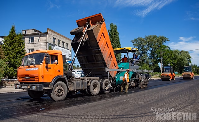 В этом году в Курске отремонтируют более 51 км дорожного покрытия