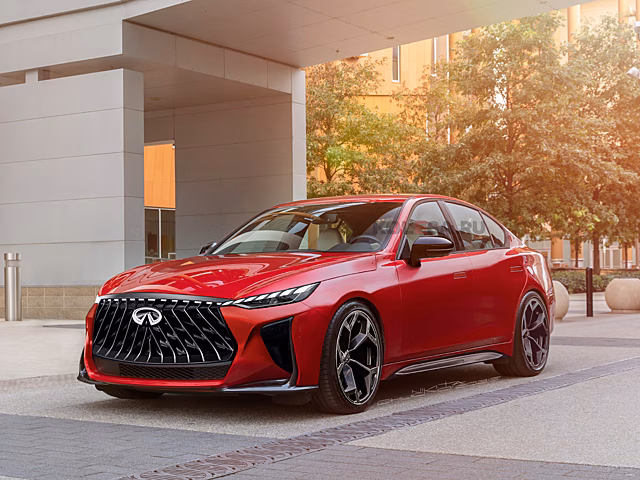 Как будет выглядеть новый седан Infiniti Q50