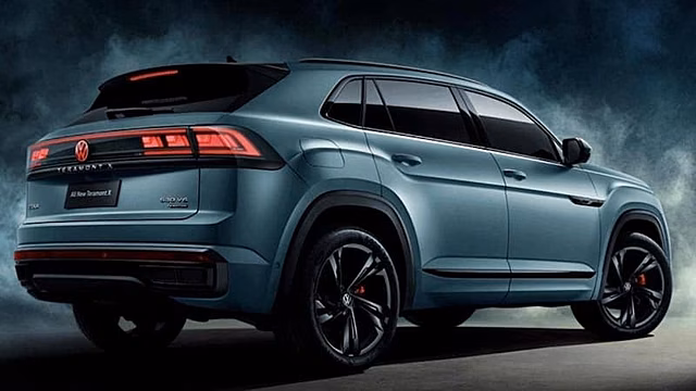 В Россию привезли купеобразный кроссовер Volkswagen Teramont X из КНР за 5,19 млн рублей