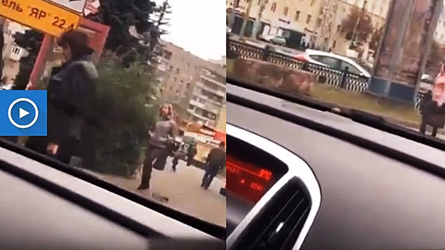 В Воронеже автохам похвастался в сети видео, как проехался по тротуару в центре города