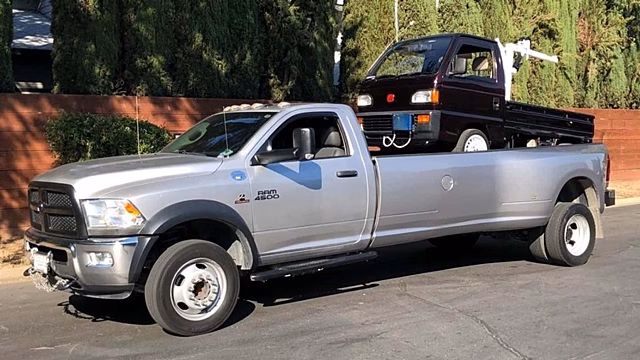 Ram 4500 сделали уникальным пикапом-лимузином с кузовом более 4 метров