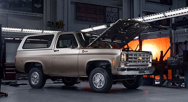 В Японии Chevrolet K5 Blazer доработали из компонентов Toyota RAV4