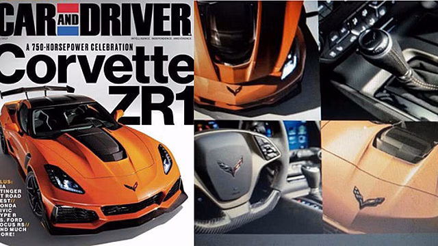 Chevrolet дал послушать новый Corvette ZR1
