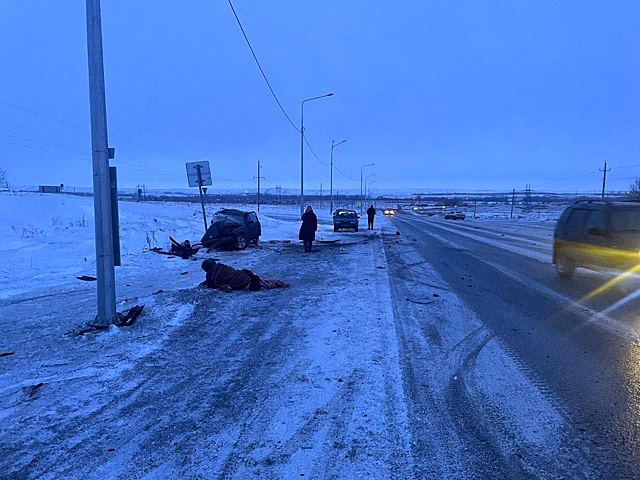 Оренбуржец на «БМВ» устроил аварию на трассе М-5 «Урал»