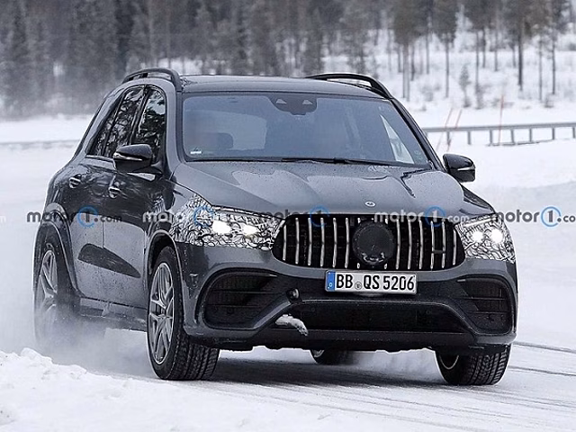 На тестах в Швеции сфотографировали новый Mercedes-AMG GLE