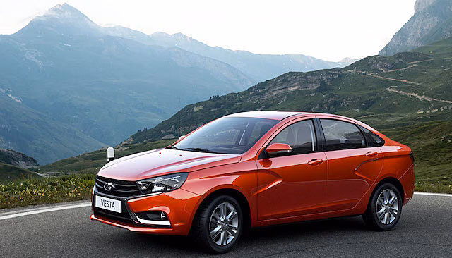 Седан Lada Vesta отправили покорять Ближний Восток