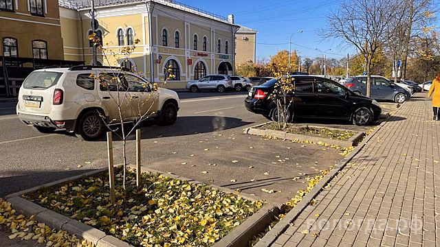 С 1 ноября закроют парковку на участке ул. Лермонтова в Вологде