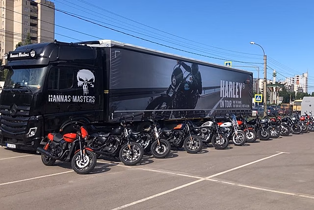 Ростовчане смогут опробовать один из 24 мотоциклов Harley-Davidson