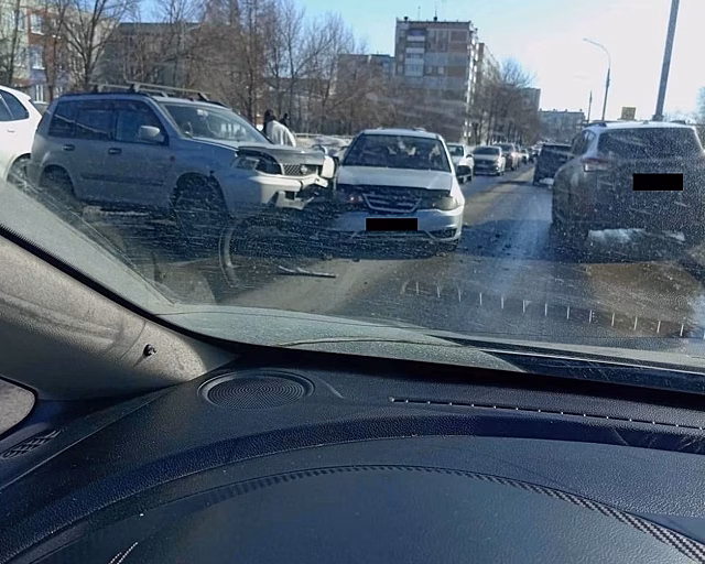 Последствия аварии в Кемерове попали на камеру