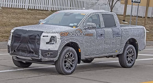 Ford Ranger Wildtrak 2022 года вывели на тесты в Австралии