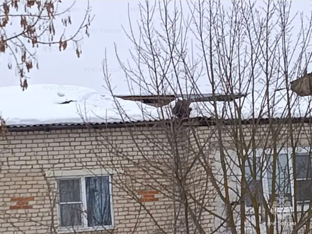 «Крышепад» продолжился в Малоярославце